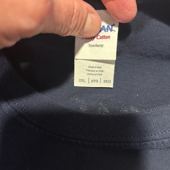 Blue Graphic Pocket Tee - Picture 6 of 6